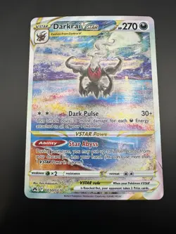 Darkrai VSTAR GG50/GG70 Pokemon Crown Zenith: Galarian Gallery Near Mint - Image 3