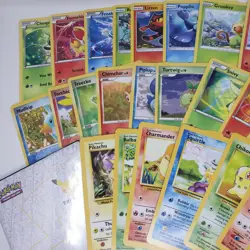 Pokemon Celebrations 25th Anniversary Complete Full 1ST Partner Pack Binder DMG - Image 2