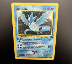 Pokemon TCG Articuno 2/62 Holo Rare LP+/NM Unlimited Holographic Holofoil Great! - Image 1