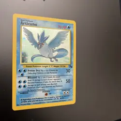 Pokemon TCG Articuno 2/62 Holo Rare LP+/NM Unlimited Holographic Holofoil Great! - Image 4