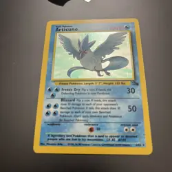 Pokemon TCG Articuno 2/62 Holo Rare LP+/NM Unlimited Holographic Holofoil Great! - Image 5