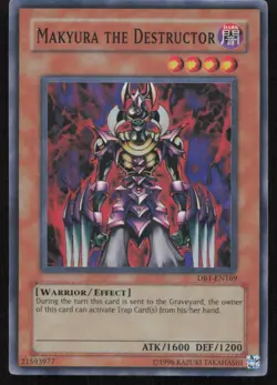 Yu-Gi-Oh TCG Dark Beginning 1 #DB1-EN169 Makyura the Destructor Super Rare - Image 1