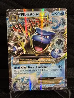 Pokemon TCG M Blastoise EX Holo Card 18/83 Ultra Rare XY Generations - Image 1