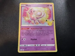 Mew 011/025 Celebrations (25th Anniversary) Holo Rare Pokemon Card LP - Image 1