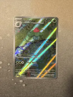 Pokemon TCG Ivysaur Scarlet Violet-151 Holo Card 167/165 IR English NM - Image 1