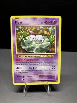 Pokemon TCG Mew Evolutions Holo Rare Card 53/108 Lightly Played Condition - Image 1
