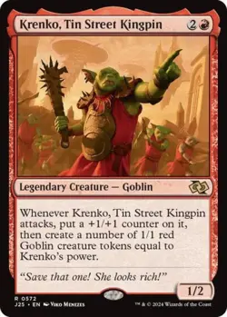 ~ Krenko, Tin Street Kingpin ~ NM ~ Foundations Jumpstart ~ MTG ~ - Image 1