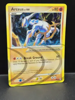Arceus lv. 100 AR8 - Platinum Arceus Holo Rare - Pokemon Card TCG - LP (3) - Image 4
