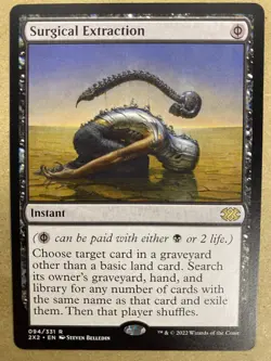 MTG 1x Surgical Extraction 94 Double Masters 2022 Magic the Gathering Card x1 NM - Image 1