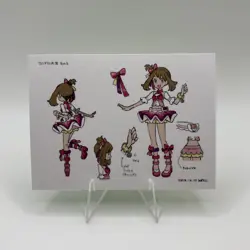 Pokemon Polaroid Trainer May's Contest Costume Sketch Art Card ZA STUDIO - Image 1