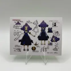 Pokemon Polaroid Trainer Acerola Sketch Art Card ZA STUDIO - Image 1