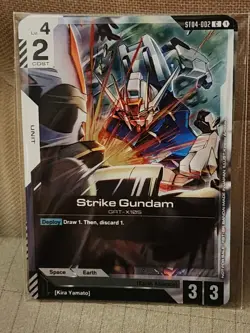 Sealed Gundam TCG Card Game ~ Strike Gundam + Kira Yamato ~ Promo Cards *English - Image 3