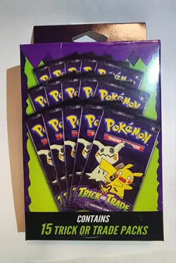 Trick Or Trade BOOster Bundle 15 Pack SEALED. Pokemon Cards - Image 1