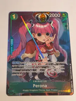 Perona (Illustration Box Vol.4) OP09-034 One Piece Promotion Cards Foil NM - Image 1