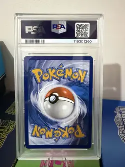 Pokemon TCG N's Zorua 189 Black Star Pokemon Center Stamped Promo Card PSA 8 - Image 2