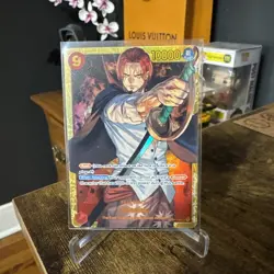 OP01-120 Shanks SEC - One Piece TCG English Card Near-Mint Secret Rare - Image 1