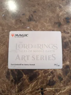 Tom Bombadil Art Card Art Series: Universes Beyond: the Lord of the Rings NM MTG - Image 2