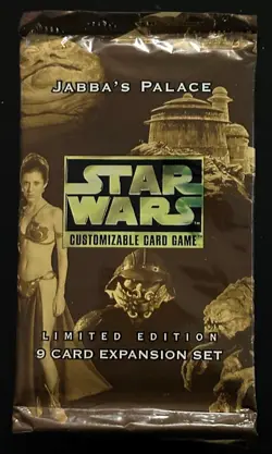 Star Wars Decipher Customizable Card Game CCG JABBA'S PALACE Booster Pack Sealed - Image 1