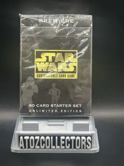 Sealed Premiere Star Wars Customizable Card Game 60 Card Starter Set 1995 - Image 1
