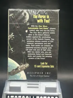 Sealed Premiere Star Wars Customizable Card Game 60 Card Starter Set 1995 - Image 2