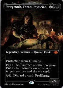 MTG Yawgmoth, Thran Physician (Brdrless) (431) | NM | Dominaria Remastered {DMR} - Image 1