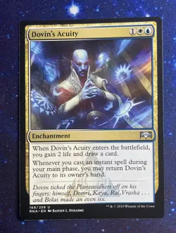 MTG, Dovin's Acuity, Ravnica Allegiance 168/259 Regular Uncommon - Image 1