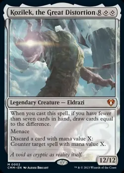 [1x] Kozilek, the Great Distortion - Near Mint, English - Commander Masters MTG - Image 1