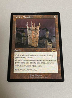Grim Monolith|Urza's Legacy MTG Magic the Gathering English - Image 1