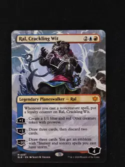 MTG: Bloomburrow - Ral, Crackling Wit Extended Art - Image 1