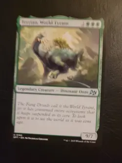 MTG Magic the Gathering Terrian, World Tyrant DFT (182/568) Aetherdrift LP/NM - Image 1