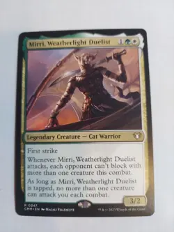 Mirri, Weatherlight Duelist Commander Masters Regular - Image 1
