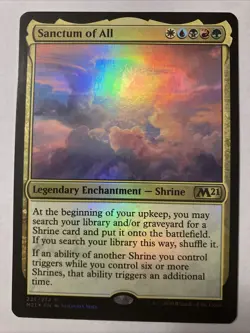 Sanctum of All Promo Pack: Core Set 2021 Foil - Image 1