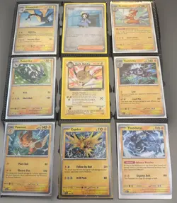 Lot of 9 Pokemon Holo & Reverse Holo Cards -Electric Bundle w/ Dark Raichu/COSMO - Image 1