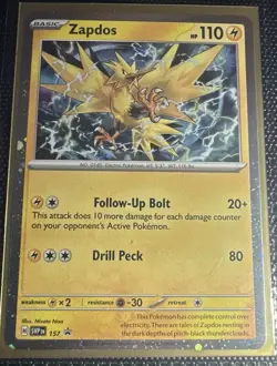 Lot of 9 Pokemon Holo & Reverse Holo Cards -Electric Bundle w/ Dark Raichu/COSMO - Image 3