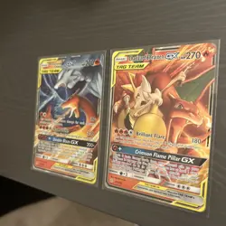 Pokemon TCG Charizard & Braiden GX + Charizard & Reshiram GX - Image 3