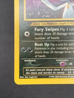 Sneasel 25/111 Neo Genesis Rare Vintage WOTC Pokemon Card TCG English LP - Image 4