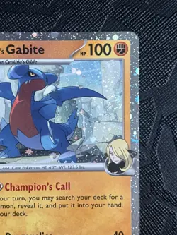 Pokemon TCG *2.5 SWIRL* Cynthia's Gabite 103/182 Destined Rivals Cosmos Holo- NM - Image 5