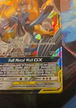 Lucario & Melmetal GX 120/214 Sun & Moon Unbroken Bonds Pokemon TCG NM-/LP+ ?? - Image 4