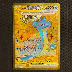 Lapras ex 164 NM Black Star Promo Sv: Scarlet & Violet Promos Pokemon TCG - Image 1