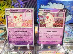 Alcremie 065/142 Reverse Holo & Holo Rare Combo Pokemon TCG S&V Stellar Crown - Image 1