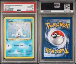 1999 Pokemon 1st Edition Base Set Otaria-Seel 41/102 PSA 10 GEM MINT French - Image 3