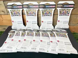 Pokemon Sword and Shield Sleeved Booster Pack Lot of 12 Includes 1 Full Art Set - Image 3