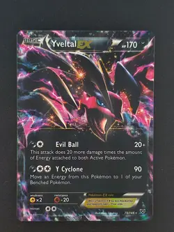 Pokemon: XY Base Set - Yveltal EX 79/146 - Image 1