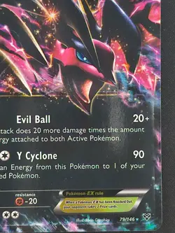 Pokemon: XY Base Set - Yveltal EX 79/146 - Image 3