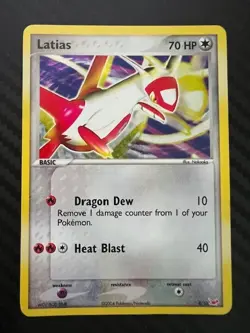 Pokemon TCG Latias 4/10 XY Trainer Kit Latias & Latios Holo Promo MP - Image 1