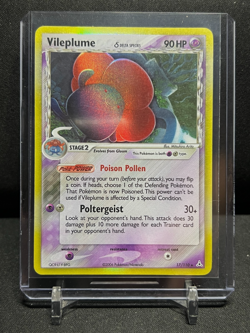 Vileplume 17/110 Reverse Holo Rare Pokemon 2006 EX Holon Phantoms MP - Image 1