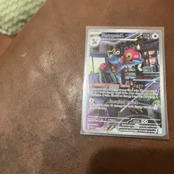 Pokemon TCG Paradox Rift Porygon-Z 214/182 Illustration Rare Full Art Holo NM - Image 1