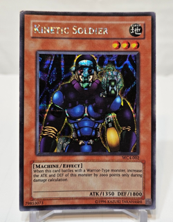 Kinetic Soldier WC4-002 Secret Rare Yugioh 183 - Image 1