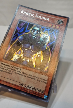 Kinetic Soldier WC4-002 Secret Rare Yugioh 183 - Image 3