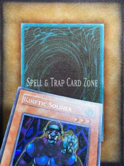 Yugioh Kinetic Soldier WC4-002 Parallel Secret Rare MP - Image 2